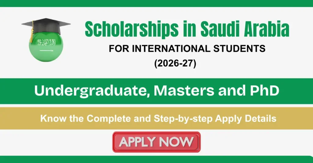 Saudi Arabia Scholarship